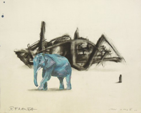 Modr slon - Msto